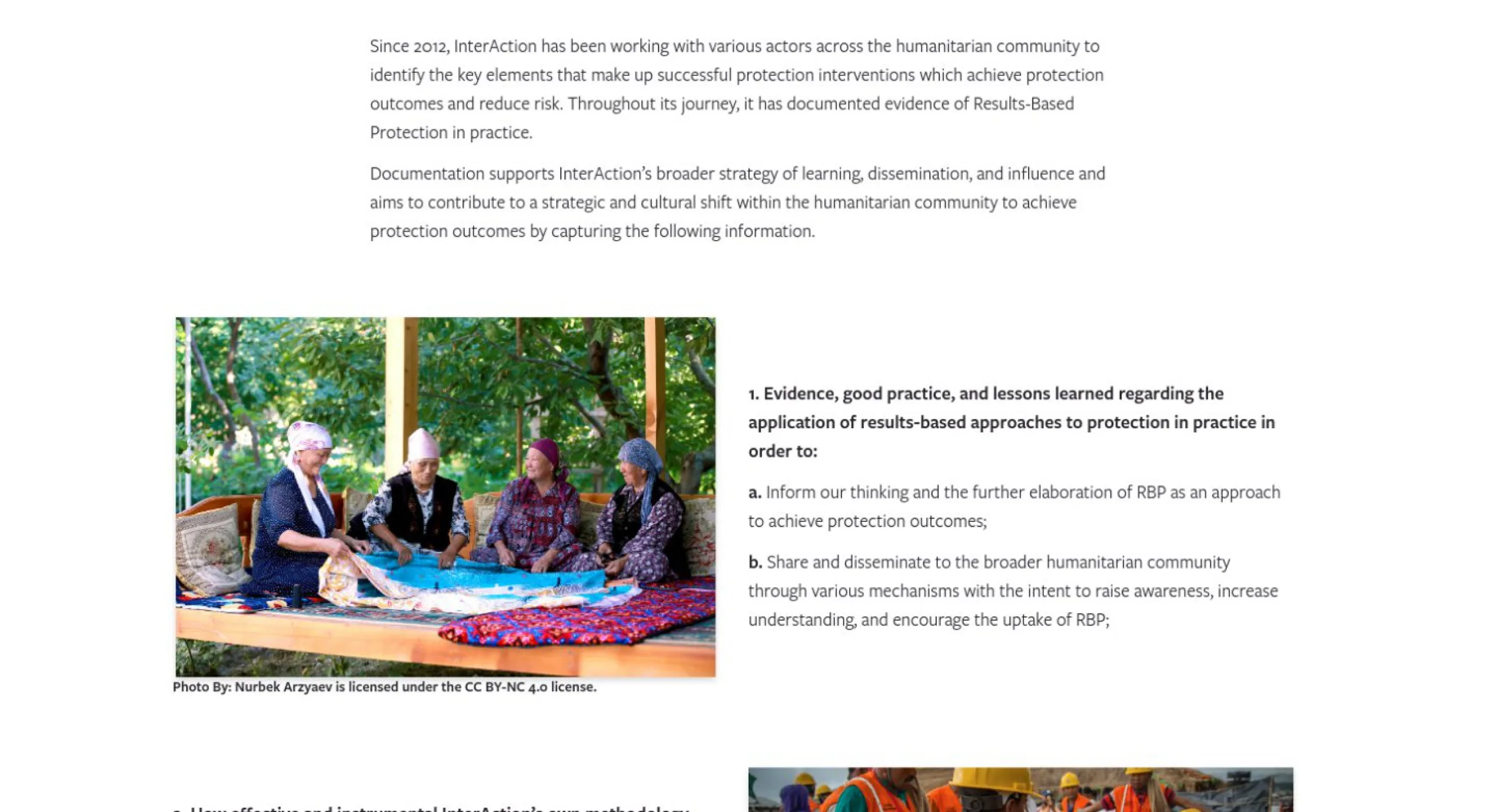 Results-Based Protection website call to action section