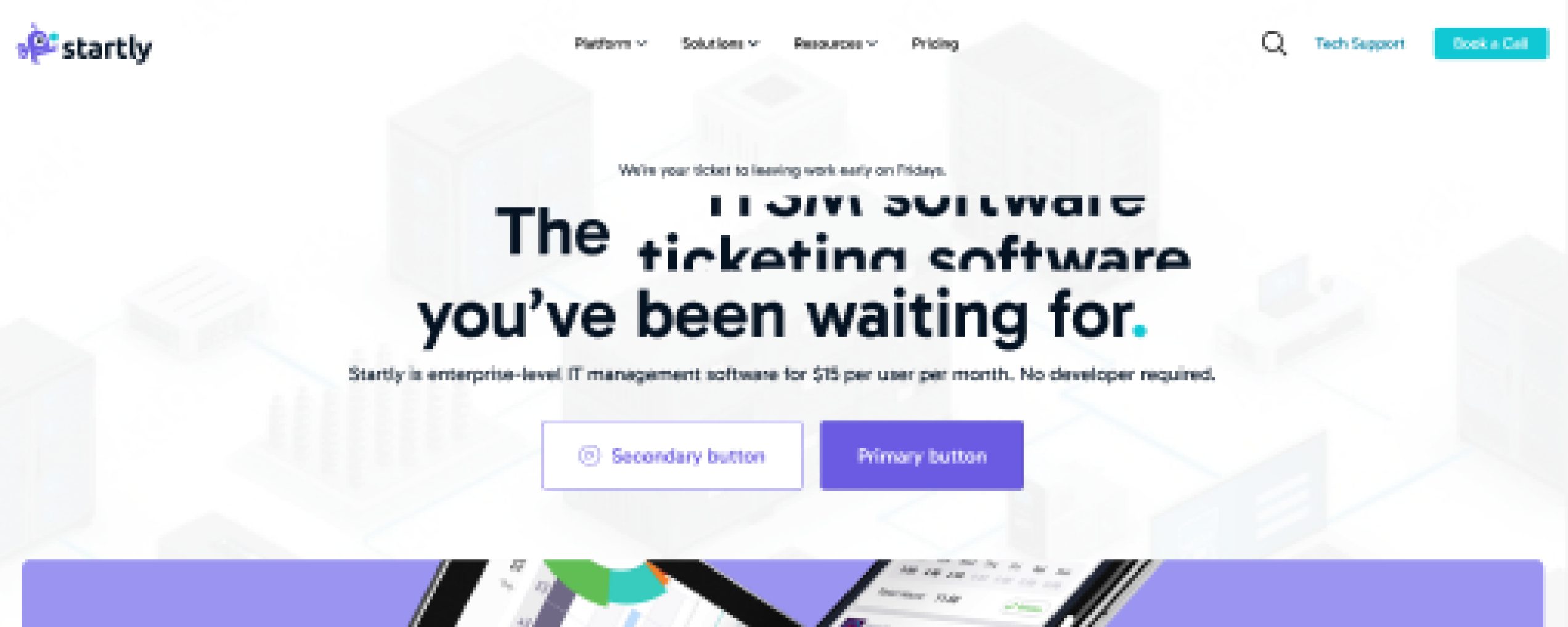 Startly Website